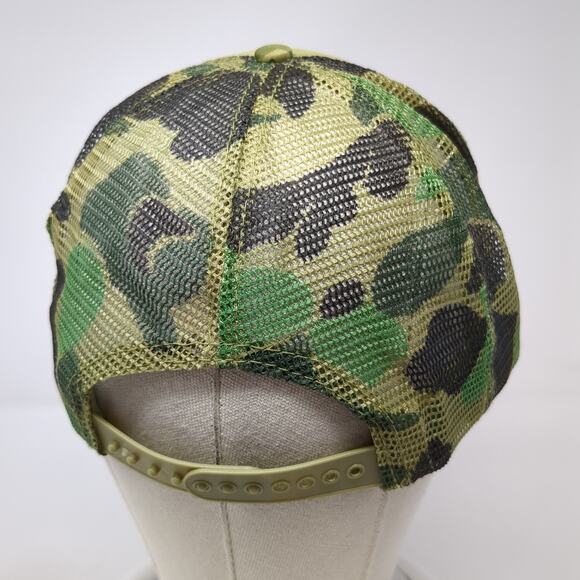 Rayfo Snapback Mesh Back Trucker Hat Multi One Size Camouflage Nissin - Picture 6 of 10